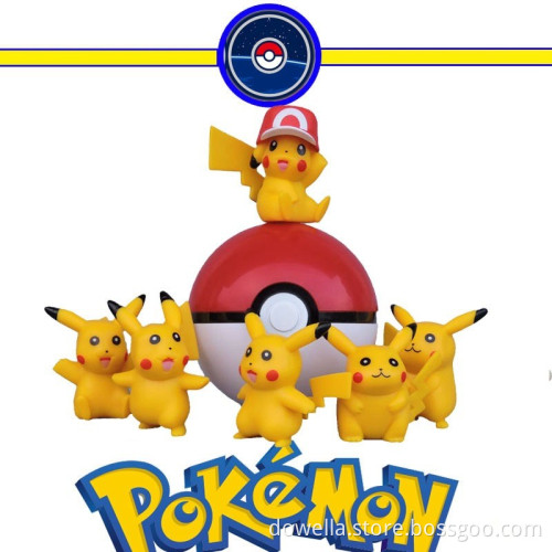 Colourful cartoon big gifts toy pokeball pokemon
